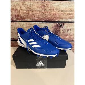 Adidas FY4440 Icon 7 MD Ironskin Low Top Baesball Cleats Royal Blue Sz 15 NWT